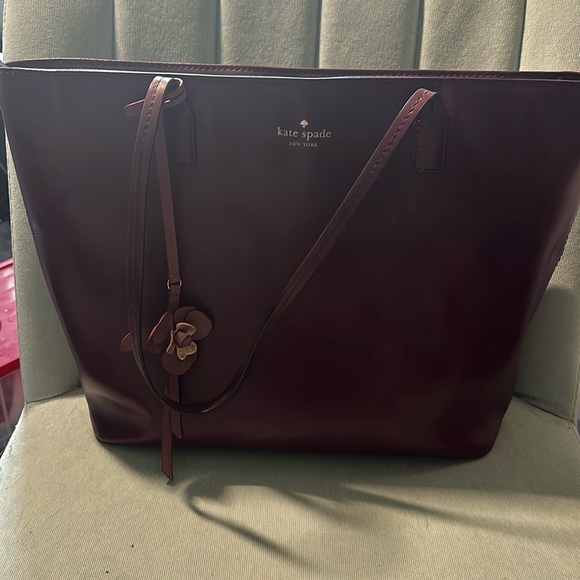 Kate spade purple tote - Picture 1 of 3